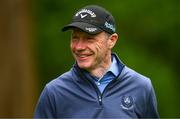 5 July 2022; Former jockey Mick Fitzgerald during day two of the JP McManus Pro-Am at Adare Manor Golf Club in Adare, Limerick. Photo by Ramsey Cardy/Sportsfile