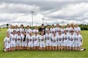 5 July 2022; The Kildare team during the LGFA National Under 17 Player Development Programme Festival Day at the GAA National Games Development Centre in Abbotstown, Dublin. Photo by David Fitzgerald/Sportsfile