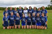 5 July 2022; The Waterford team during the LGFA National Under 17 Player Development Programme Festival Day at the GAA National Games Development Centre in Abbotstown, Dublin. Photo by David Fitzgerald/Sportsfile
