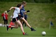 5 July 2022; Action from the match between Cork White and Waterford during the LGFA National Under 17 Player Development Programme Festival Day at the GAA National Games Development Centre in Abbotstown, Dublin. Photo by David Fitzgerald/Sportsfile