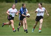 5 July 2022; Action from the match between Cork White and Waterford during the LGFA National Under 17 Player Development Programme Festival Day at the GAA National Games Development Centre in Abbotstown, Dublin. Photo by David Fitzgerald/Sportsfile