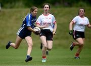 5 July 2022; Action from the match between Cork White and Waterford during the LGFA National Under 17 Player Development Programme Festival Day at the GAA National Games Development Centre in Abbotstown, Dublin. Photo by David Fitzgerald/Sportsfile