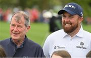 5 July 2022; JP McManus with Shane Lowry of Ireland during day two of the JP McManus Pro-Am at Adare Manor Golf Club in Adare, Limerick. Photo by Ramsey Cardy/Sportsfile