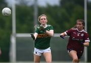 5 July 2022; Action from the match between Kerry and Galway during the LGFA National Under 17 Player Development Programme Festival Day at the GAA National Games Development Centre in Abbotstown, Dublin. Photo by David Fitzgerald/Sportsfile