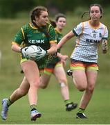 5 July 2022; Action from the plate final between Meath Na Boinne and Meath Royals during the LGFA National Under 17 Player Development Programme Festival Day at the GAA National Games Development Centre in Abbotstown, Dublin. Photo by David Fitzgerald/Sportsfile