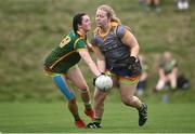 5 July 2022; Action from the plate final between Meath Na Boinne and Meath Royals during the LGFA National Under 17 Player Development Programme Festival Day at the GAA National Games Development Centre in Abbotstown, Dublin. Photo by David Fitzgerald/Sportsfile