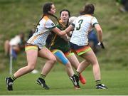 5 July 2022; Action from the plate final between Meath Na Boinne and Meath Royals during the LGFA National Under 17 Player Development Programme Festival Day at the GAA National Games Development Centre in Abbotstown, Dublin. Photo by David Fitzgerald/Sportsfile