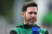 5 July 2022; Shamrock Rovers manager Stephen Bradley before the UEFA Champions League 2022/23 First Qualifying Round First Leg match between Shamrock Rovers and Hibernians at Tallaght Stadium in Dublin. Photo by George Tewkesbury/Sportsfile