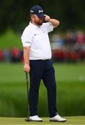 5 July 2022; Shane Lowry of Ireland after finishing his round on day two of the JP McManus Pro-Am at Adare Manor Golf Club in Adare, Limerick. Photo by Ramsey Cardy/Sportsfile