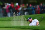 5 July 2022; Shane Lowry of Ireland plays from a bunker on the 18th hole during day two of the JP McManus Pro-Am at Adare Manor Golf Club in Adare, Limerick. Photo by Ramsey Cardy/Sportsfile