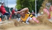 5 July 2022; Sam Healy of Ireland AON men's long jump during the BAM Cork City Sports at Munster Technological University Athletics Stadium in Bishopstown, Cork. Photo by Sam Barnes/Sportsfile