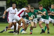 5 July 2022; Patrick Campbell of Ireland in action during the Six Nations U20 summer series match between Ireland and England at Payanini Centre in Verona, Italy. Photo by Roberto Bregani/Sportsfile