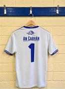 30 June 2022; A view of the Cavan jersey during a Cavan football squad portrait session at Kingspan Breffni in Cavan. Photo by Sam Barnes/Sportsfile