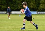 6 July 2022; Barra Thomas, aged 7, during the 2022 Bank of Ireland Leinster Rugby Inclusion Camp at St Mary's College RFC in Dublin. Photo by Sam Barnes/Sportsfile