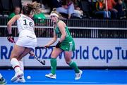 6 July 2022; Naomi Carroll of Ireland in action during the FIH Women's Hockey World Cup Pool A match between Ireland and Germany at Wagener Stadium in Amstelveen, Netherlands. Photo by Jeroen Meuwsen/Sportsfile