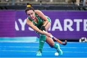 6 July 2022; Hannah Mcloughlin of Ireland in action during the FIH Women's Hockey World Cup Pool A match between Ireland and Germany at Wagener Stadium in Amstelveen, Netherlands. Photo by Jeroen Meuwsen/Sportsfile