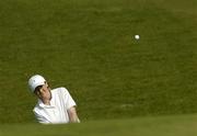 15 May 2004; Deirdre Smith, Co. Louth, watches her pitch onto the 10th green during the Lancome Irish Ladies Close Championship Final. The Island, Donabate, Co. Dublin. Picture credit; Matt Browne / SPORTSFILE