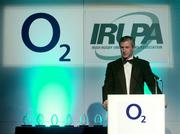19 May 2004; IRUPA Chief Executive Niall Woods at the O2 Irish Rugby Union Players Association Awards at the Burlington Hotel, Dublin. Picture credit; Brendan Moran / SPORTSFILE