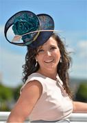 8 August 2013; Orla Foley, from Killaloe, Co. Limerick, during the Blossom Hill Ladies' Day at the Discover Ireland Dublin Horse Show. RDS, Ballsbridge, Dublin. Picture credit: Barry Cregg / SPORTSFILE