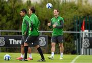 9 August 2013; Glasgow Celtic's Anthony Stokes during squad training ahead of the Dublin Decider against Liverpool on Saturday. Glasgow Celtic Squad Training, Gannon Park, Malahide, Dublin. Picture credit: David Maher / SPORTSFILE