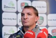 9 August 2013; Liverpool manager Brendan Rodgers during a press conference ahead of his side's Dublin Decider game against Celtic on Saturday. Dublin Decider Pre-Match Press Conference, Mansion House, Dublin. Picture credit: Matt Browne / SPORTSFILE