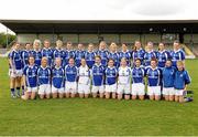 10 August 2013; The Laois squad. TG4 All-Ireland Ladies Football Senior Championship, Round 2, Qualifier, Laois v Meath, St. Brendan’s Park, Birr, Co. Offaly. Photo by Sportsfile