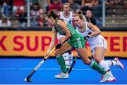 6 July 2022; Ellen Curran of Ireland in action during the FIH Women's Hockey World Cup Pool A match between Ireland and Germany at Wagener Stadium in Amstelveen, Netherlands. Photo by Jeroen Meuwsen/Sportsfile