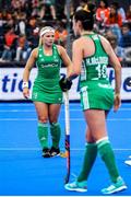 6 July 2022; Caoimhe Perdue of Ireland looks dejected after the FIH Women's Hockey World Cup Pool A match between Ireland and Germany at Wagener Stadium in Amstelveen, Netherlands. Photo by Jeroen Meuwsen/Sportsfile