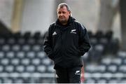 7 July 2022; Head coach Ian Foster during New Zealand rugby squad training at Forsyth Barr Stadium in Dunedin, New Zealand. Photo by Brendan Moran/Sportsfile