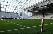 7 July 2022; A general view of the stadium during New Zealand rugby squad training at Forsyth Barr Stadium in Dunedin, New Zealand. Photo by Brendan Moran/Sportsfile