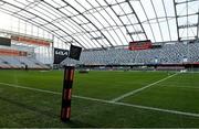 7 July 2022; A general view of the stadium during New Zealand rugby squad training at Forsyth Barr Stadium in Dunedin, New Zealand. Photo by Brendan Moran/Sportsfile