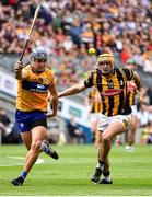 2 July 2022; Billy Ryan of Kilkenny in action against Cian Nolan of Clare during the GAA Hurling All-Ireland Senior Championship Semi-Final match between Kilkenny and Clare at Croke Park in Dublin. Photo by John Sheridan/Sportsfile