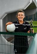 7 July 2022; PwC GPA Player of the Month in ladies' football, Doireann O'Sullivan of Cork, with her award at St. Finbarrs GAA in Cork. Photo by Sam Barnes/Sportsfile