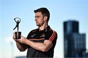7 July 2022; PwC GPA Player of the Month for June in hurling, Tony Kelly of Clare, with his award at the PwC Office in Dublin. Photo by David Fitzgerald/Sportsfile