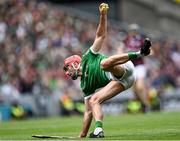3 July 2022; Barry Nash of Limerick during the GAA Hurling All-Ireland Senior Championship Semi-Final match between Limerick and Galway at Croke Park in Dublin. Photo by Piaras Ó Mídheach/Sportsfile