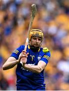 2 July 2022; Clare goalkeeper Éibhear Quilligan during the GAA Hurling All-Ireland Senior Championship Semi-Final match between Kilkenny and Clare at Croke Park in Dublin. Photo by Piaras Ó Mídheach/Sportsfile