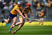 2 July 2022; Adrian Mullen of Kilkenny in action against Diarmuid Ryan of Clare during the GAA Hurling All-Ireland Senior Championship Semi-Final match between Kilkenny and Clare at Croke Park in Dublin. Photo by Piaras Ó Mídheach/Sportsfile