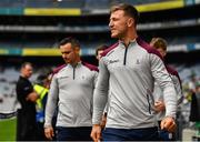 3 July 2022; Fintan Burke of Galway walks the pitch before the GAA Hurling All-Ireland Senior Championship Semi-Final match between Limerick and Galway at Croke Park in Dublin. Photo by Sam Barnes/Sportsfile