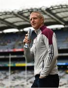 3 July 2022; Galway manager Henry Shefflin walks the pitch before the GAA Hurling All-Ireland Senior Championship Semi-Final match between Limerick and Galway at Croke Park in Dublin. Photo by Sam Barnes/Sportsfile