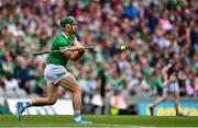 3 July 2022; Seán Finn of Limerick during the GAA Hurling All-Ireland Senior Championship Semi-Final match between Limerick and Galway at Croke Park in Dublin. Photo by Sam Barnes/Sportsfile