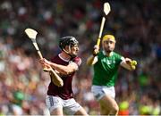 3 July 2022; Pádraic Mannion of Galway during the GAA Hurling All-Ireland Senior Championship Semi-Final match between Limerick and Galway at Croke Park in Dublin. Photo by Sam Barnes/Sportsfile