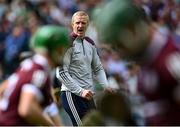 3 July 2022; Galway manager Henry Shefflin before the GAA Hurling All-Ireland Senior Championship Semi-Final match between Limerick and Galway at Croke Park in Dublin. Photo by Piaras Ó Mídheach/Sportsfile