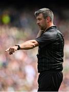 3 July 2022; Referee Thomas Walsh during the GAA Hurling All-Ireland Senior Championship Semi-Final match between Limerick and Galway at Croke Park in Dublin. Photo by Sam Barnes/Sportsfile