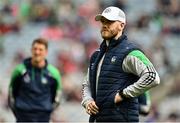 3 July 2022; Séamus Flanagan of Limerick walks the pitch before the GAA Hurling All-Ireland Senior Championship Semi-Final match between Limerick and Galway at Croke Park in Dublin. Photo by Sam Barnes/Sportsfile