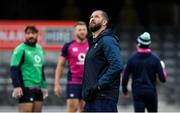 8 July 2022; Head coach Andy Farrell during the Ireland rugby squad captain's run at Forsyth Barr Stadium in Dunedin, New Zealand. Photo by Brendan Moran/Sportsfile
