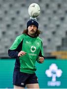 8 July 2022; Mack Hansen during the Ireland rugby squad captain's run at Forsyth Barr Stadium in Dunedin, New Zealand. Photo by Brendan Moran/Sportsfile