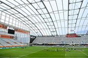 8 July 2022; A general view of the Ireland team during their squad captain's run at Forsyth Barr Stadium in Dunedin, New Zealand. Photo by Brendan Moran/Sportsfile