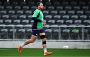 8 July 2022; Rob Herring during the Ireland rugby squad captain's run at Forsyth Barr Stadium in Dunedin, New Zealand. Photo by Brendan Moran/Sportsfile
