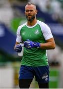 5 July 2022; Shamrock Rovers goalkeeer Alan Mannus before the UEFA Champions League 2022/23 First Qualifying Round First Leg match between Shamrock Rovers and Hibernians at Tallaght Stadium in Dublin. Photo by George Tewkesbury/Sportsfile