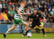 5 July 2022; Rory Gaffney of Shamrock Rovers during the UEFA Champions League 2022/23 First Qualifying Round First Leg match between Shamrock Rovers and Hibernians at Tallaght Stadium in Dublin. Photo by Stephen McCarthy/Sportsfile